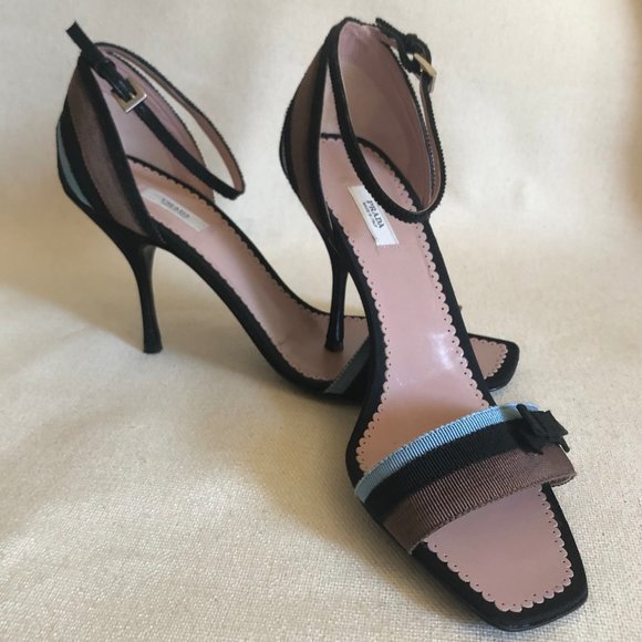Prada Shoes - Prada High Heel Strap Shoes -  High Heel  Sandals